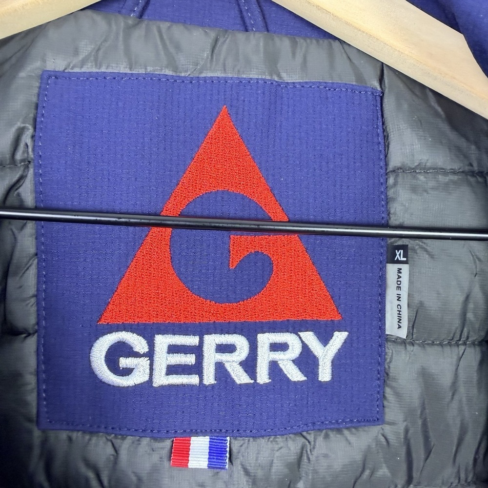 Gerry Hooded Insulated Winter Jacket Blue‎ Mens XL Outdoor Coat - Picture 4 of 14